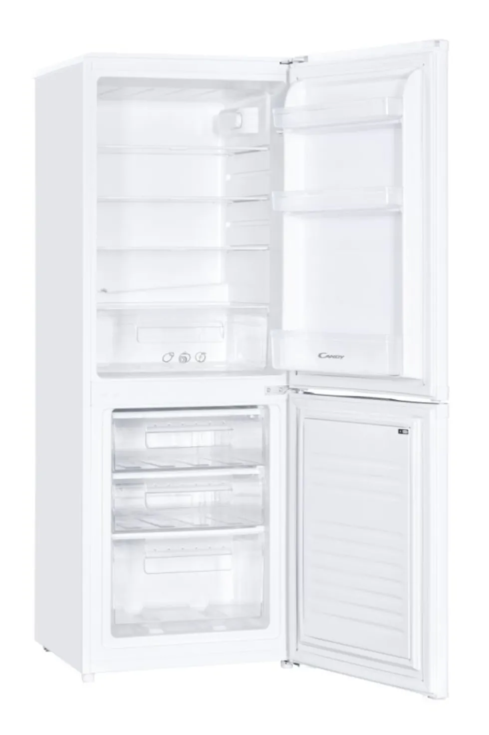Frigorifero combinato Candy CHCS514EW con controllo separato delle temperature