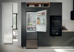 Frigorifero combinato Haier HTR3518ENMX No Frost Acciaio Inox