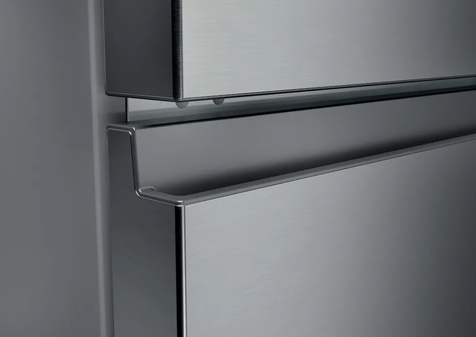 Frigorifero combinato Haier HTR3518ENMX No Frost Acciaio Inox