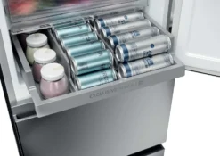 Frigorifero combinato Haier HTR3518ENMX No Frost Acciaio Inox