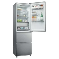 Frigorifero combinato Haier HTR3518ENMX No Frost Acciaio Inox