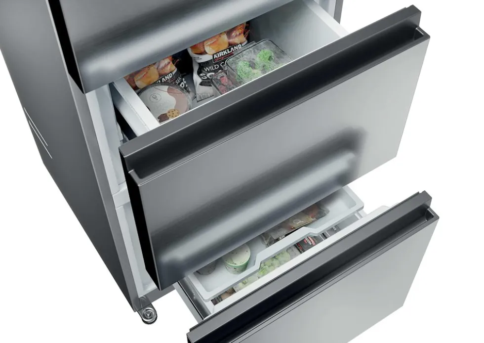 Frigorifero combinato Haier HTR3518ENMX No Frost Acciaio Inox