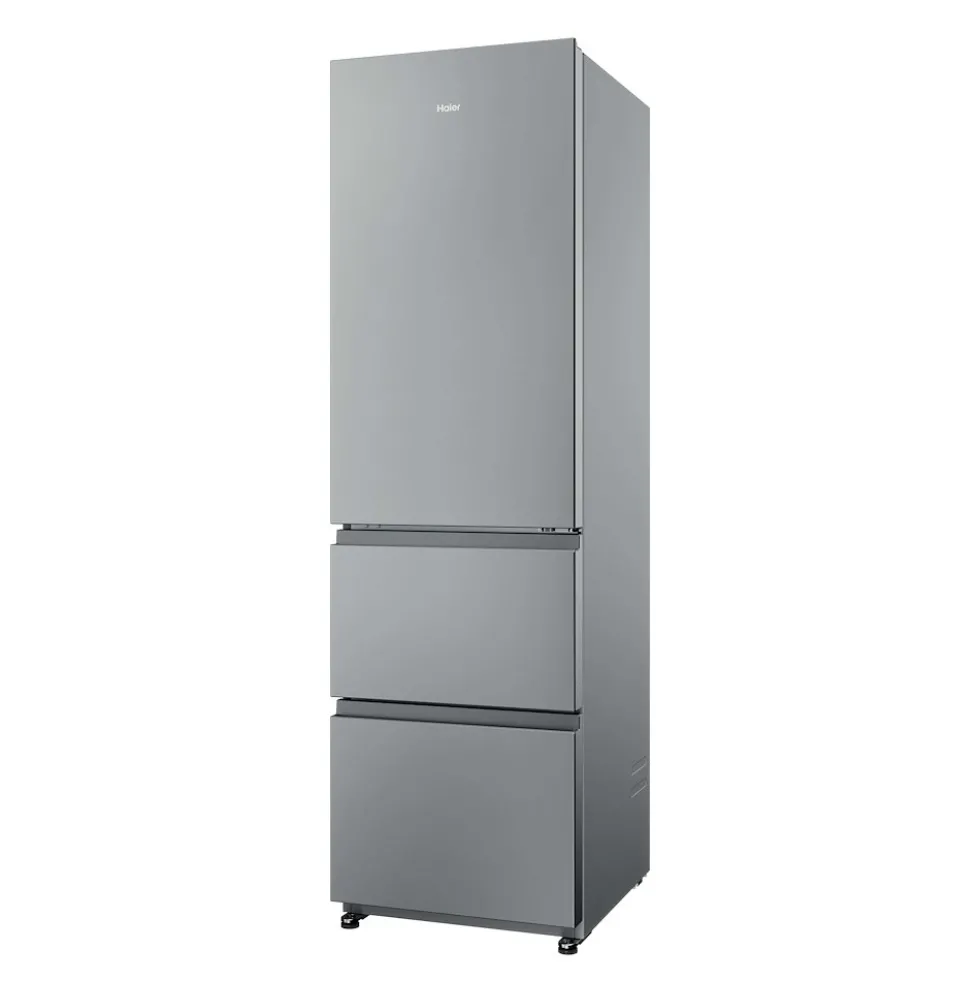 Frigorifero combinato Haier HTR3518ENMX No Frost Acciaio Inox