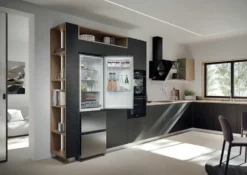 Frigorifero combinato Haier HTR3518ENMX No Frost Acciaio Inox