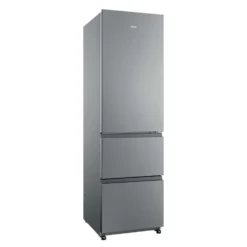 Frigorifero combinato Haier HTR3518ENMX No Frost Acciaio Inox