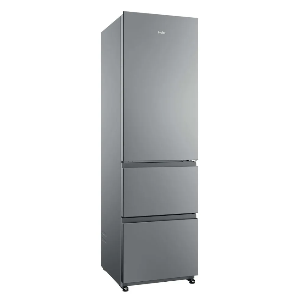 Frigorifero combinato Haier HTR3518ENMX No Frost Acciaio Inox