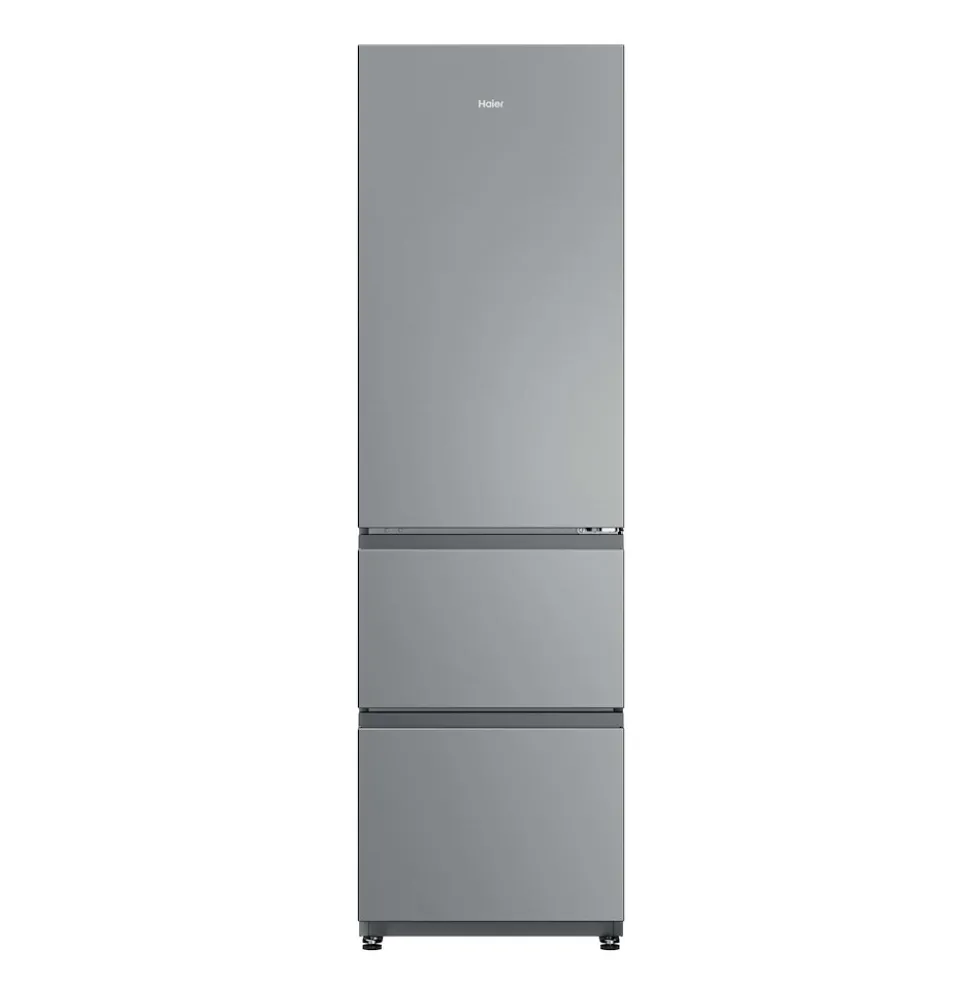 Frigorifero combinato Haier HTR3518ENMX No Frost Acciaio Inox