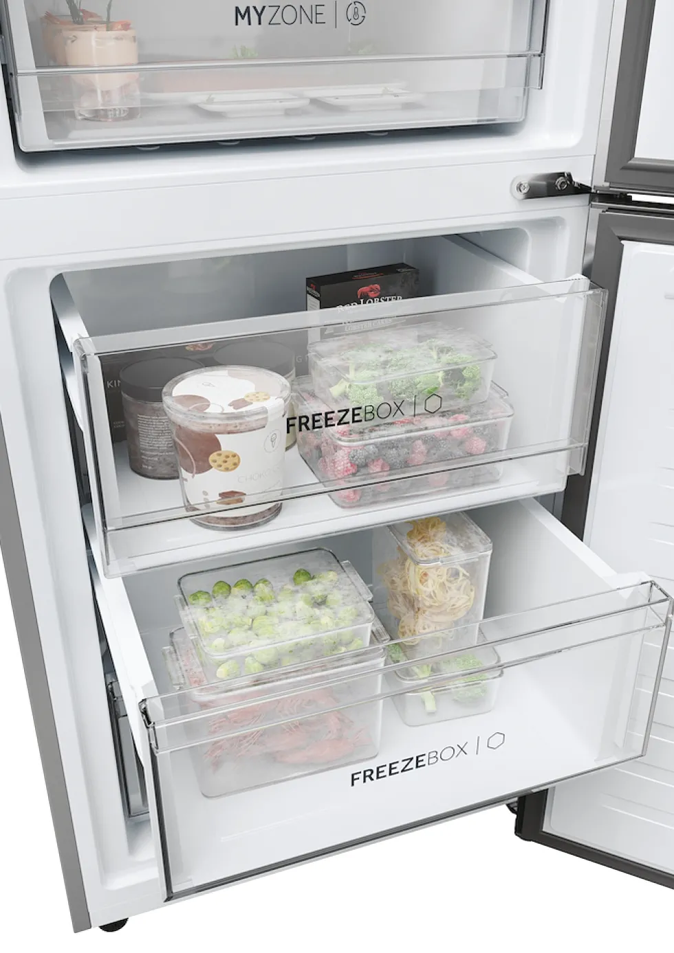 Frigorifero combinato Haier HDPW7620ANPK 409L My Zone WiFi