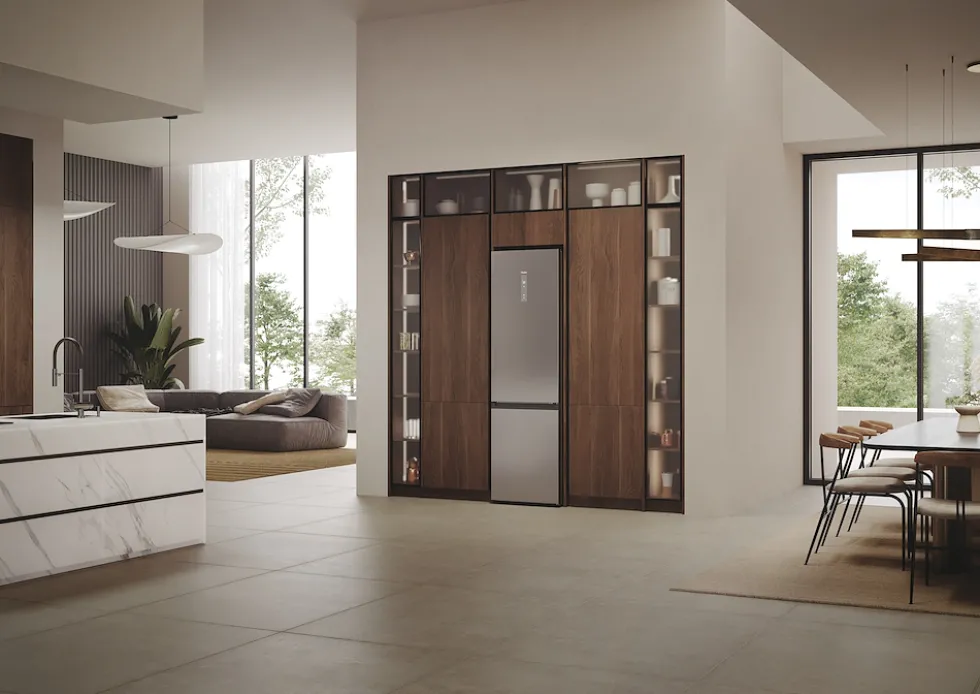 Frigorifero combinato Haier HDPW7620ANPK 409L My Zone WiFi
