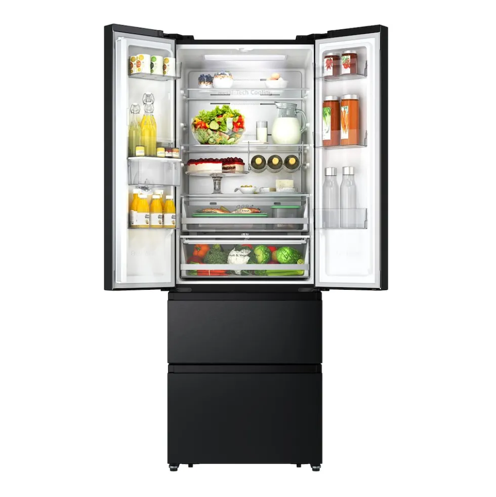 Frigorifero combinato Hisense RF632N4WFE1 con dispenser acqua e WiFi