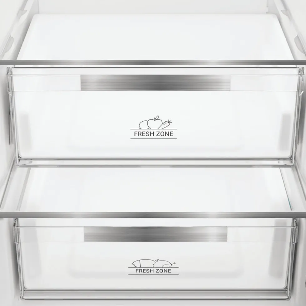 Frigorifero combinato Hotpoint Ariston HPK25403XBR6E No Frost con tecnologia Dual Cool Air