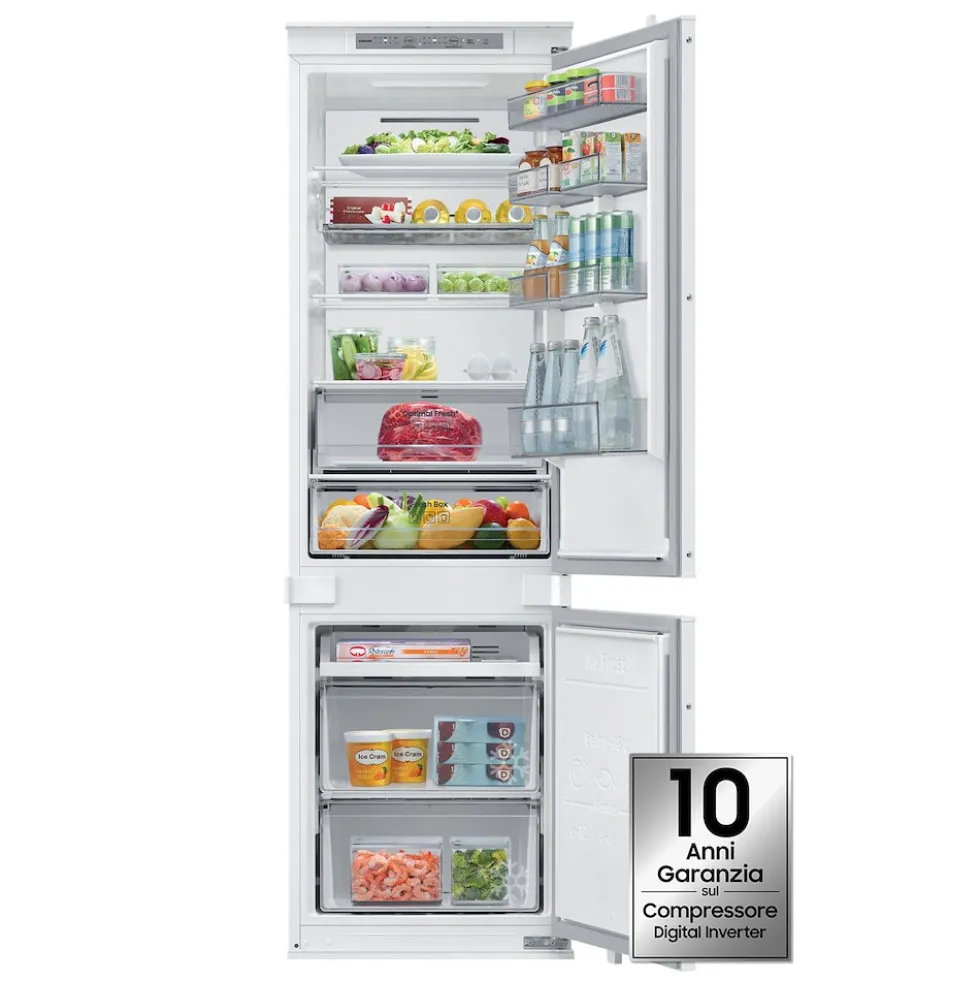 Frigorifero combinato incasso Samsung BRB70F26CES0EF Total No Frost