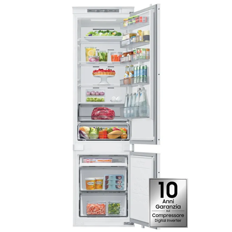 Frigorifero combinato incasso Samsung BRB70F30BES0, Total No Frost