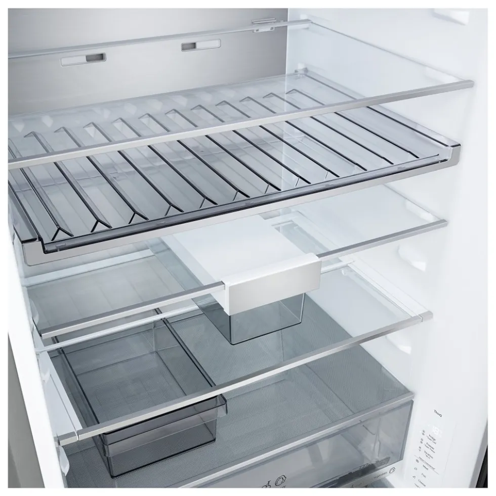 Frigorifero combinato LG ELECTRONICS GBBW726AMB con Wi-Fi e intelligenza AI