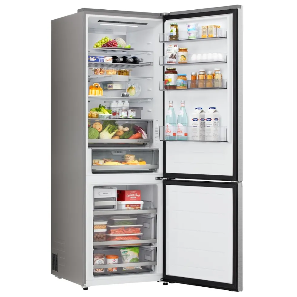 Frigorifero combinato LG ELECTRONICS GBBW726AMB con Wi-Fi e intelligenza AI