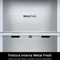 Frigorifero combinato LG ELECTRONICS GBBS726CEV con intelligenza artificiale