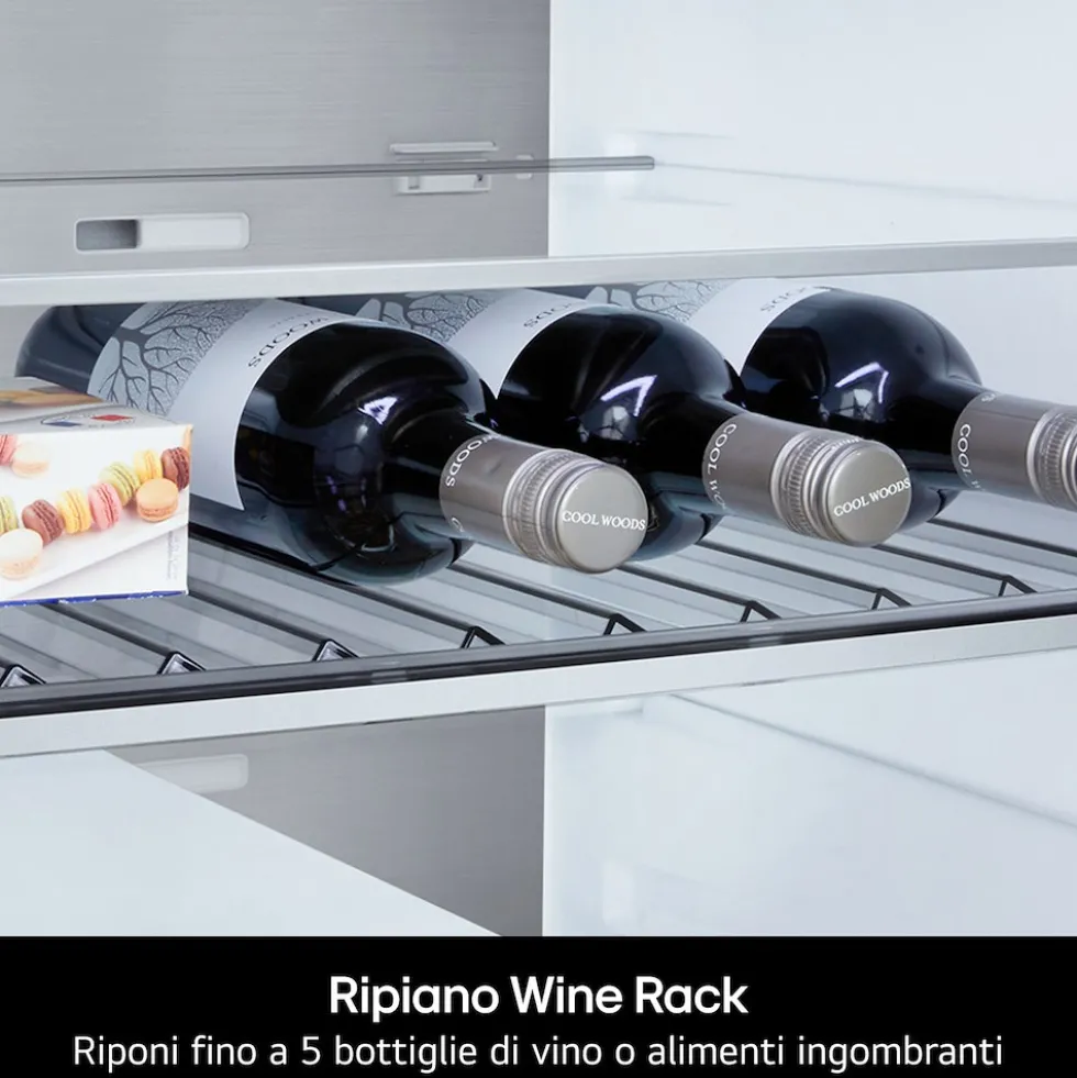 Frigorifero combinato LG ELECTRONICS GBBS322CPY con raffreddamento porte