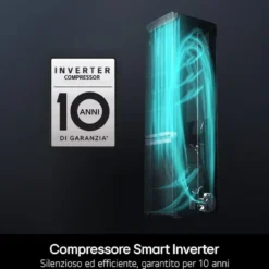Frigorifero combinato LG GBB567PZCMB No Frost e connettività WiFi