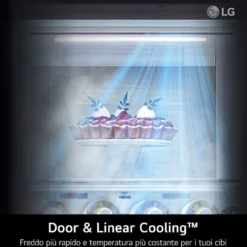 Frigorifero combinato LG GBB567PZCMB No Frost e connettività WiFi