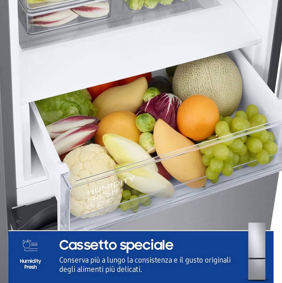 Frigorifero combinato Samsung RB38C600DSA/EF con tecnologia Air Space