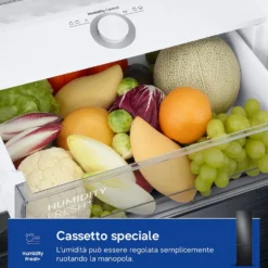 Frigorifero combinato Samsung RB38C7B6AB1 Bespoke AI classe A