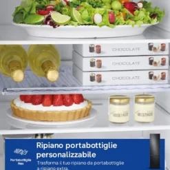 Frigorifero combinato Samsung RB38C7B6AB1 Bespoke AI classe A