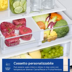 Frigorifero combinato Samsung RB38C603DEL con tecnologia Air Space
