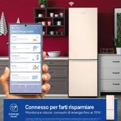 Frigorifero combinato Samsung RB38C603DEL con tecnologia Air Space