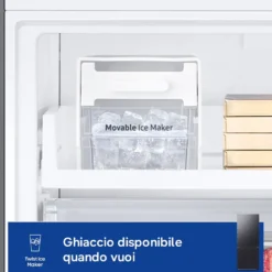 Frigorifero combinato Samsung RB50DG601EB1 Air Space WiFi classe E