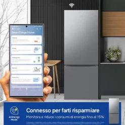 Frigorifero combinato Samsung RB50DG602ES9EF con tecnologia Air Space
