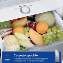 Frigorifero combinato Samsung RB34C775CS9 con tecnologia Space Max e AI Energy Mode