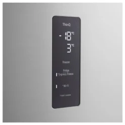 Frigorifero doppia porta LG ELECTRONICS GTFV61PYBQD da 609L con Multi Air Flow e Dispenser