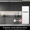 Frigorifero doppia porta LG ELECTRONICS GTF744SEPED con dispenser acqua e WiFi