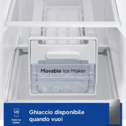 Frigorifero doppia porta Samsung RT53DG7A14S9 SpaceMax, Total No Frost