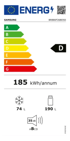 Frigorifero incasso Samsung BRB80F26BDS0EF F1RST BRB80F26BDS0EF SmartT