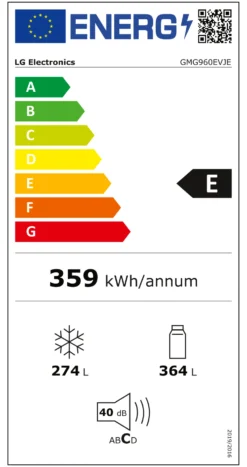 Frigorifero Lg INSTAVIEW GMG960EVJE Black