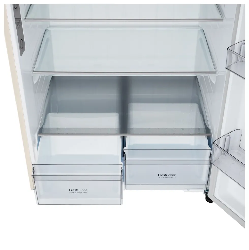 Frigorifero 2 porte LG ELECTRONICS GTFV61SEBQD con dispenser e Multi Air Flow