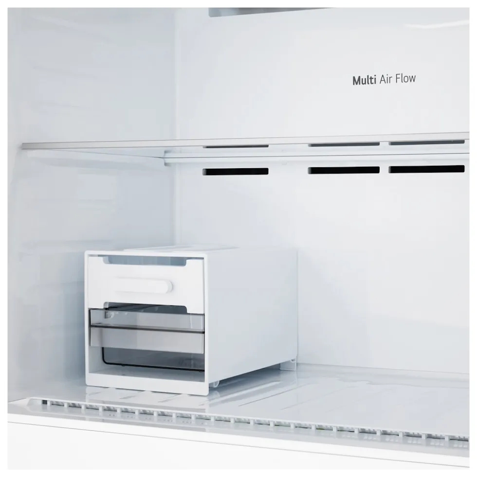 Frigorifero 2 porte LG ELECTRONICS GTFV61SEBQD con dispenser e Multi Air Flow