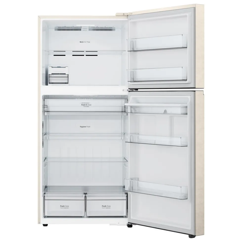 Frigorifero 2 porte LG ELECTRONICS GTFV61SEBQD con dispenser e Multi Air Flow