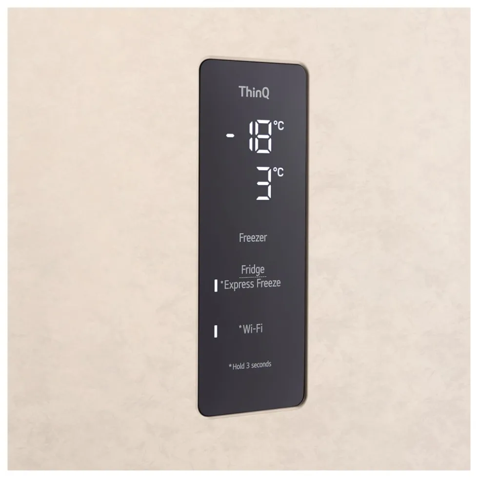 Frigorifero 2 porte LG ELECTRONICS GTFV61SEBQD con dispenser e Multi Air Flow