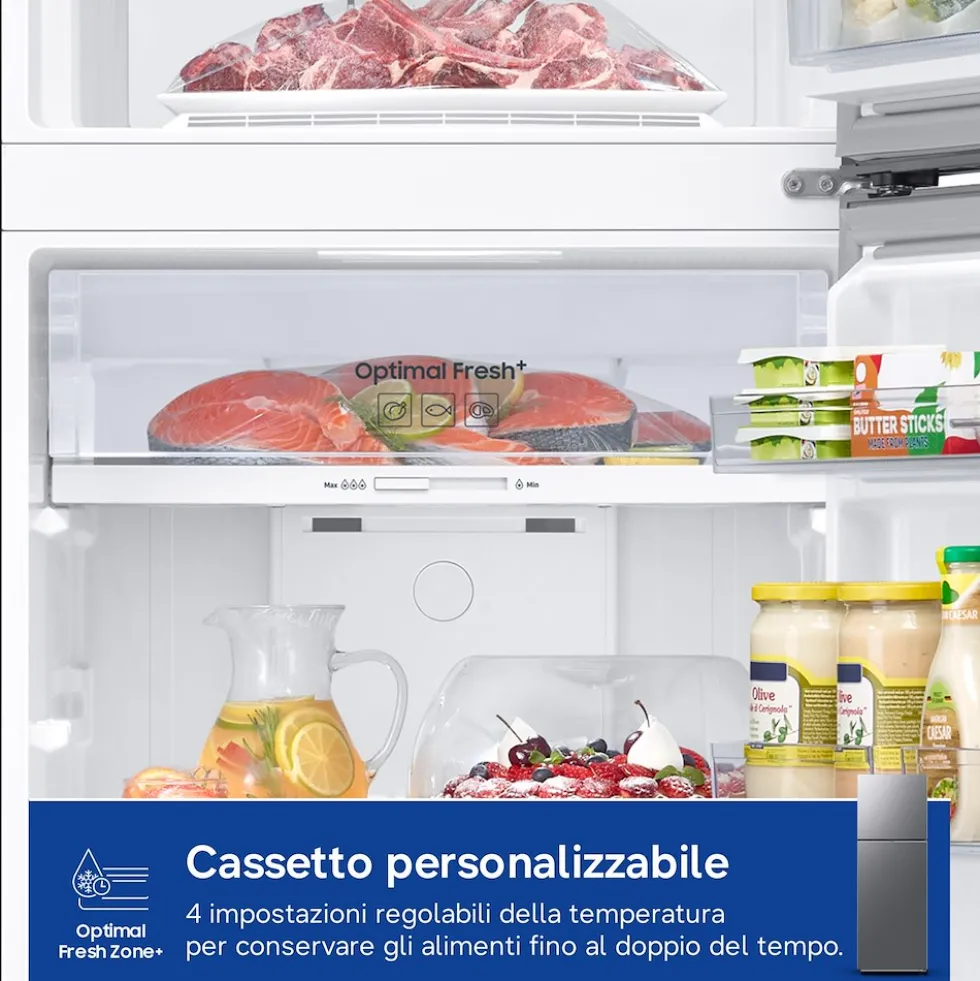 Frigorifero Samsung RT31CG5624S9 EcoFlex AI classe E