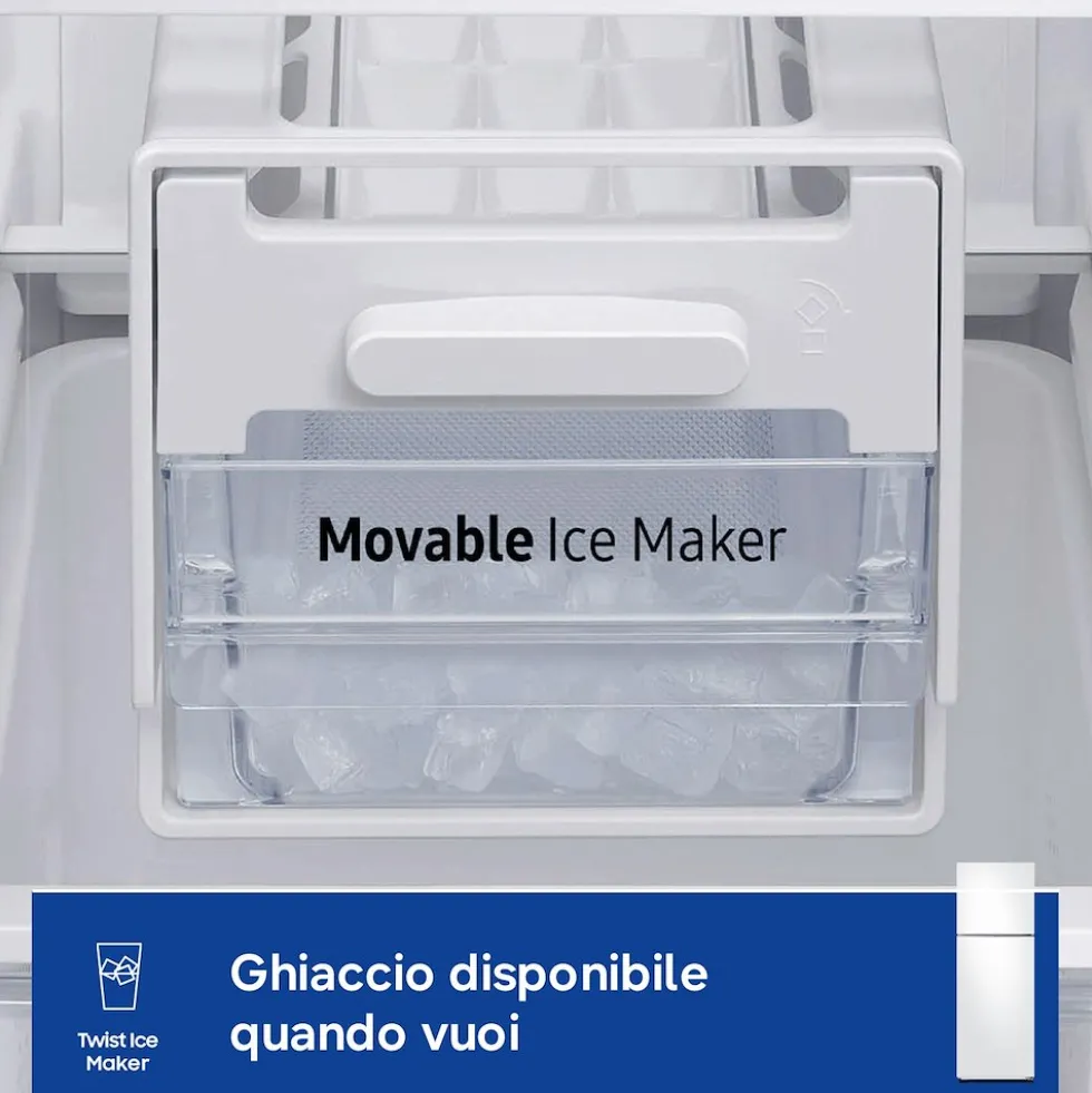Frigorifero Samsung RT31CG5624WW con tecnologia No Frost e classe E