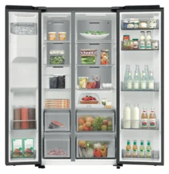 Frigorifero Samsung SERIE 5000 RS70F64KEFEF Air Space AI Black