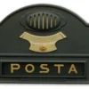Frontale buca lettere Alubox 50A5VRGH SERIE ANTICA 1P e predisposizion