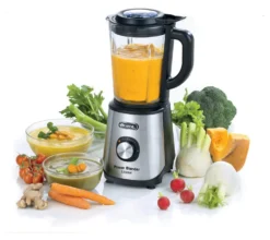 Frullatore a bicchiere Ariete 00C057900AR0 Power Blender Silver e Blac
