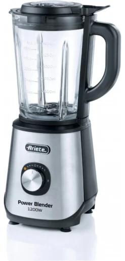 Frullatore a bicchiere Ariete 00C057900AR0 Power Blender Silver e Blac
