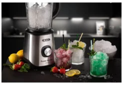 Frullatore a bicchiere Ariete 00C057900AR0 Power Blender Silver e Blac