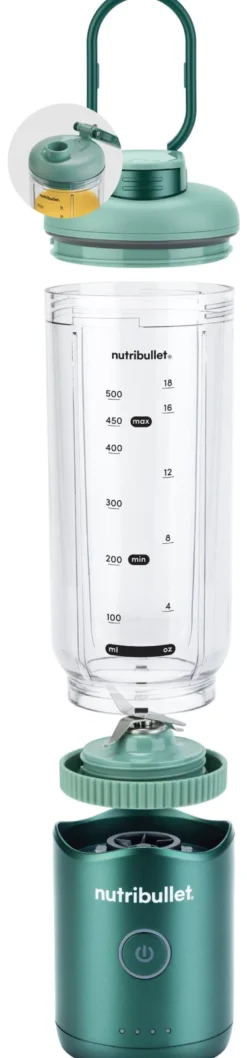 Frullatore a bicchiere Nutribullet 0C22300276 FLEX NBP013GR Forest gre