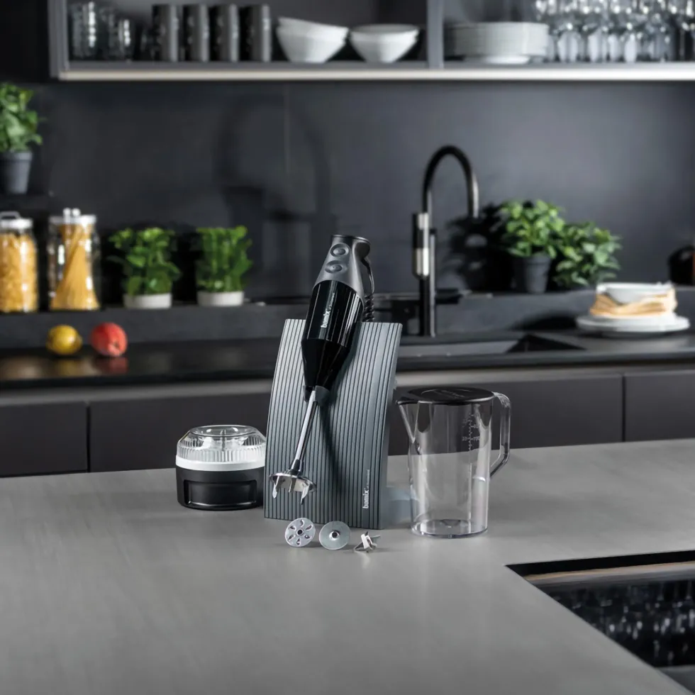 Frullatore ad immersione Bamix SwissLine nero