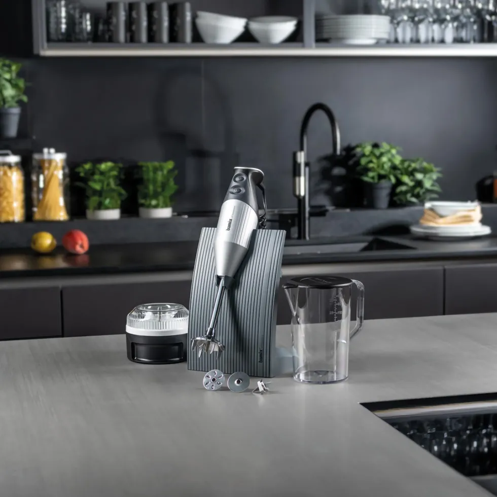 Frullatore ad immersione Bamix SwissLine Silver
